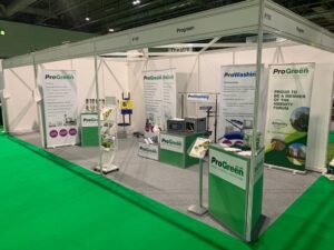 an image to show the stand ready at SALTEX